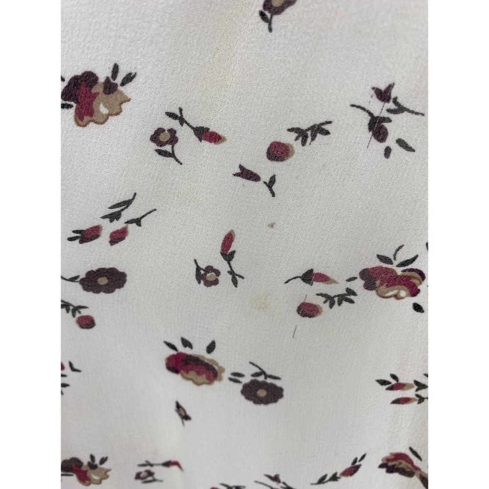 Ulla Johnson Embroidered Chiffon Silk Leena Floral Print Midi Dress - Picture 10 of 13